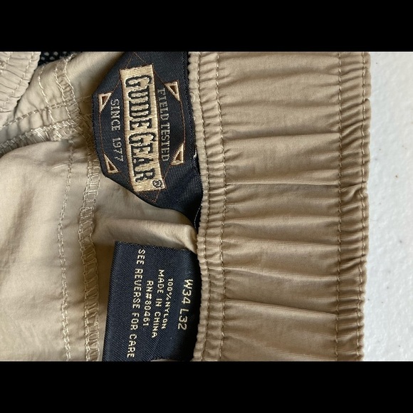 Guide Gear Nylon Convertible Shorts/Pants Sz 34X32 - Picture 8 of 10